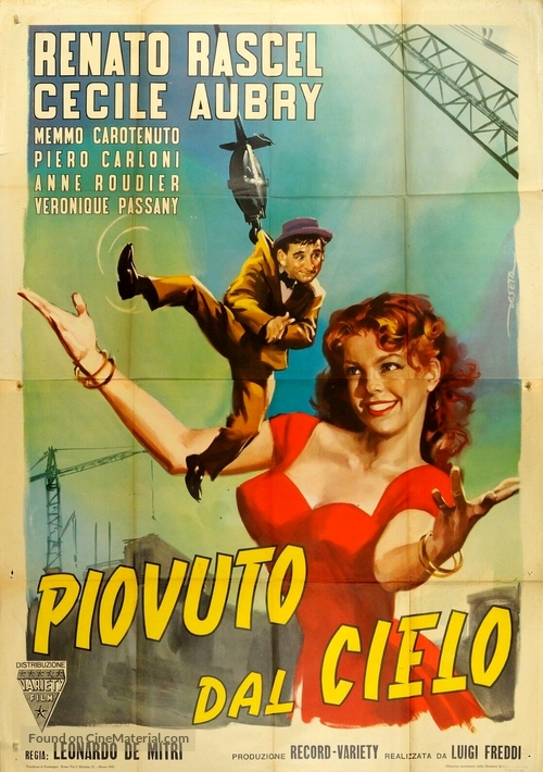 Piovuto dal cielo - Italian Movie Poster