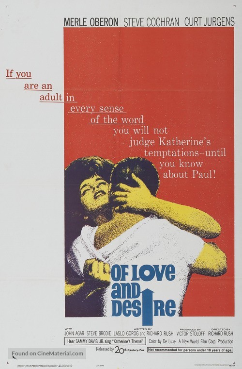 Of Love and Desire - Movie Poster