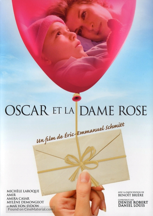 Oscar et la dame rose - Canadian Movie Cover