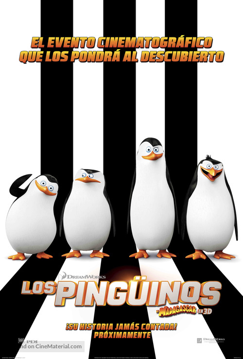 Penguins of Madagascar - Argentinian Movie Poster