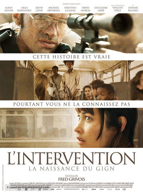L&#039;intervention - French Movie Poster