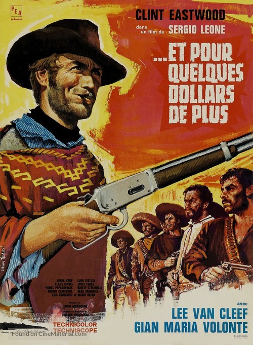 Per qualche dollaro in pi&ugrave; - French Movie Poster