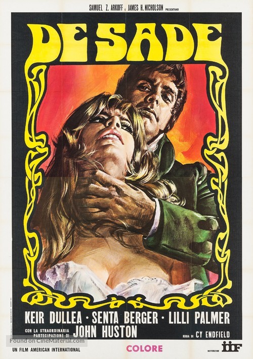 De Sade - Italian Movie Poster