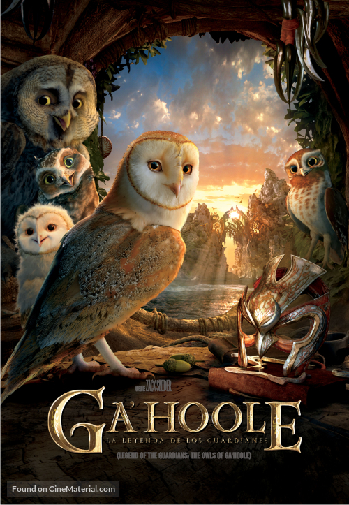 Legend of the Guardians: The Owls of Ga&#039;Hoole - Argentinian Movie Cover