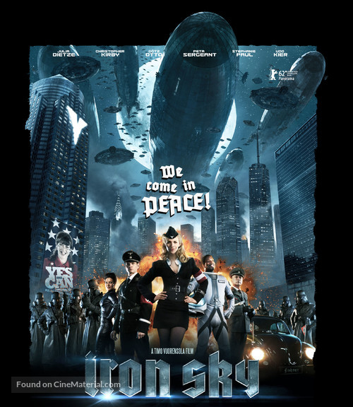 Iron Sky - Blu-Ray movie cover