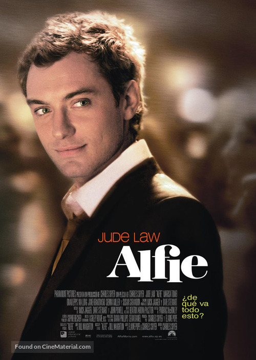 Alfie - Spanish Movie Poster