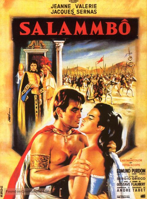 Salamb&ograve; - French Movie Poster