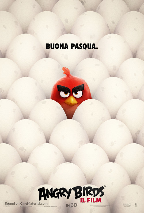 The Angry Birds Movie - Italian Theatrical movie poster