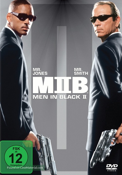Men in Black II - German DVD movie cover