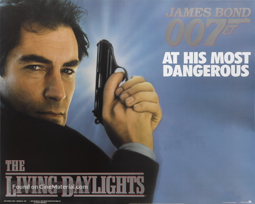 The Living Daylights - British Movie Poster