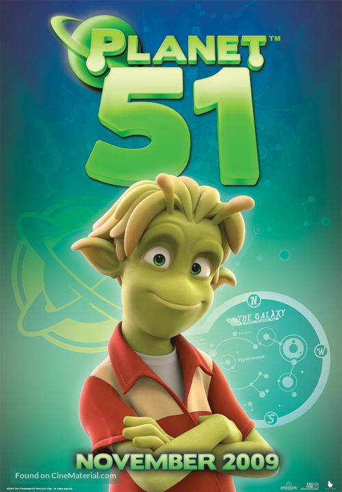 Planet 51 - Movie Poster
