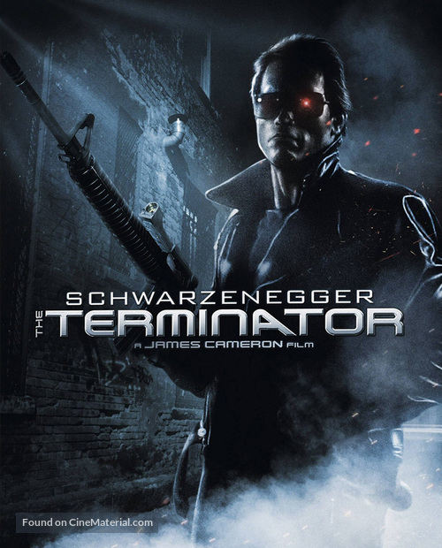 The Terminator - Blu-Ray movie cover