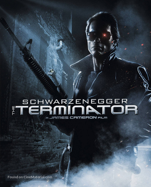 The Terminator - Blu-Ray movie cover