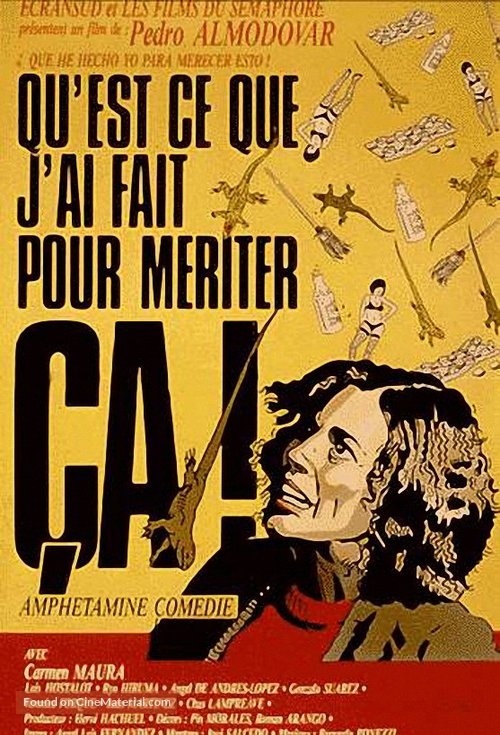 &iquest;Qu&eacute; he hecho yo para merecer esto!! - French Movie Poster