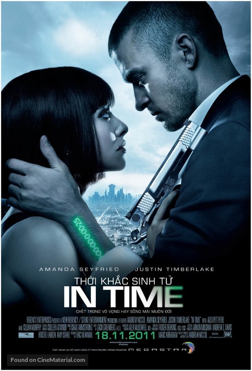 In Time - Vietnamese Movie Poster