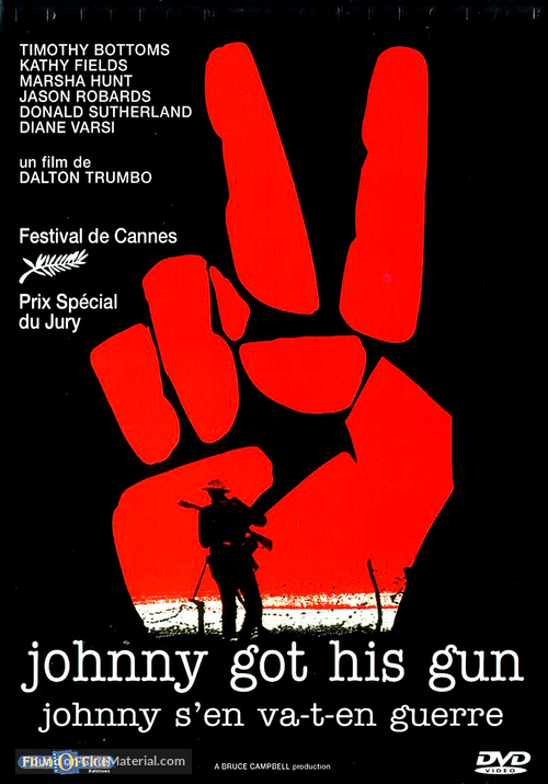 Johnny Got His Gun - French DVD movie cover