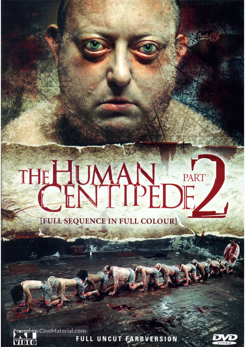 The Human Centipede II (Full Sequence) - Austrian Movie Cover