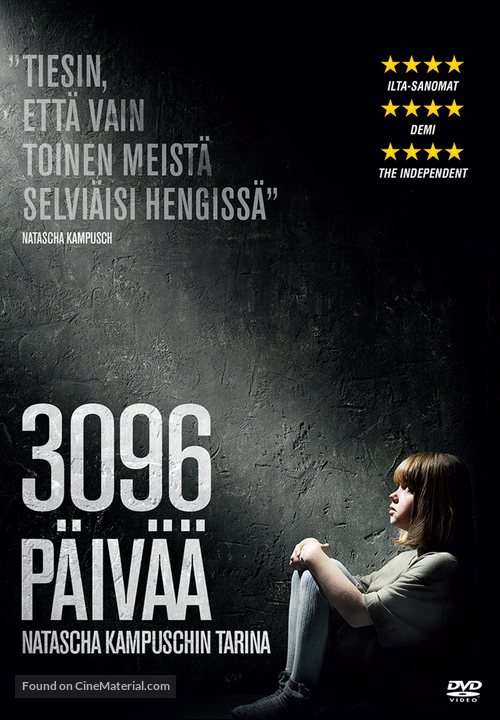 3096 Tage - Finnish DVD movie cover