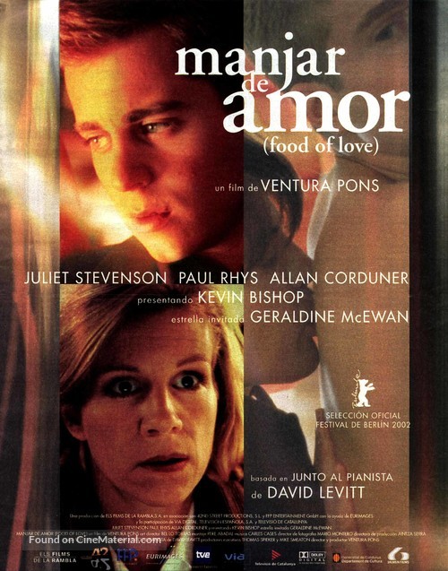 Food of Love - Spanish Movie Poster