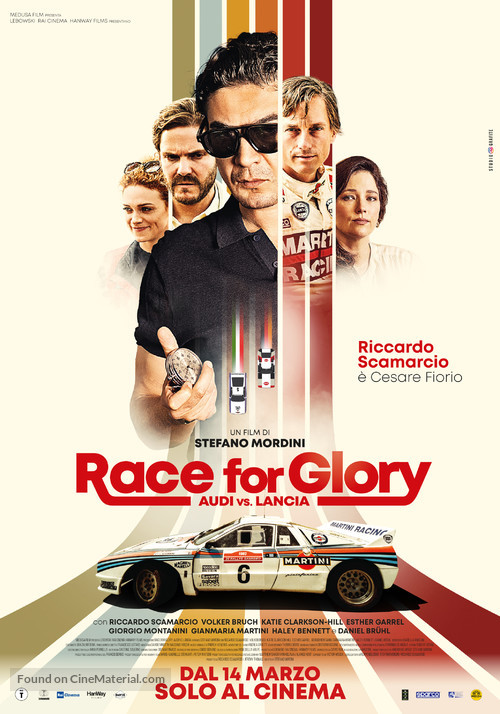 Race to Glory - Audi vs Lancia - Italian Movie Poster