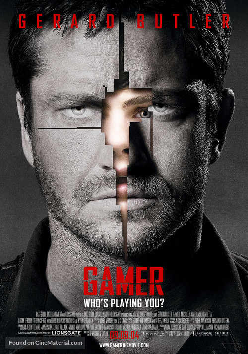 Gamer - Swedish Movie Poster