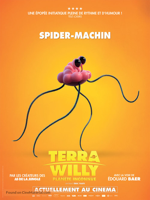 Terra Willy: La plan&egrave;te inconnue - French Movie Poster