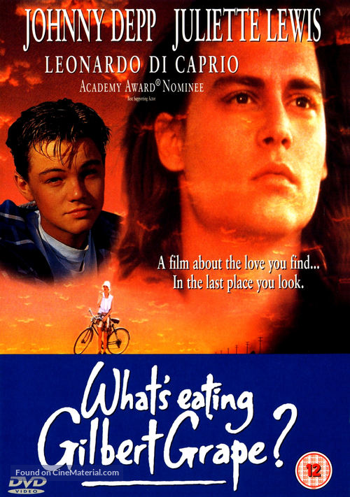 What&#039;s Eating Gilbert Grape - British DVD movie cover
