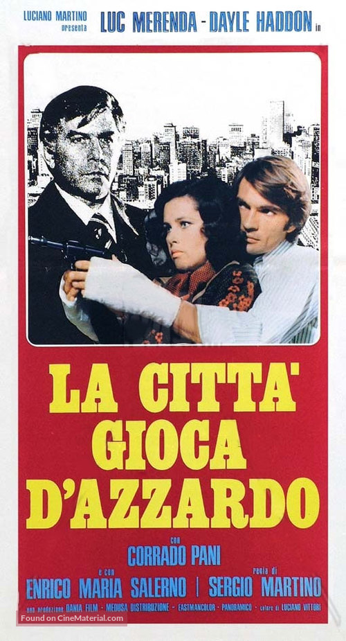 La citt&agrave; gioca d&#039;azzardo - Italian Movie Poster