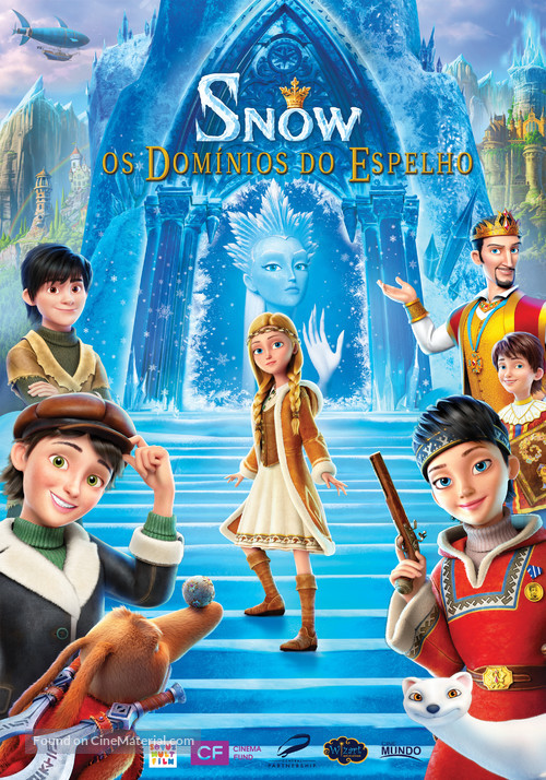 The Snow Queen: Mirrorlands - Portuguese Movie Poster