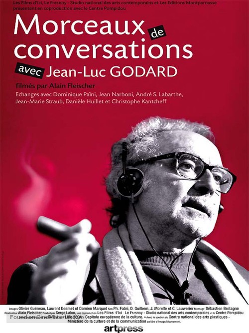 Morceaux de conversations avec Jean-Luc Godard - French Movie Poster