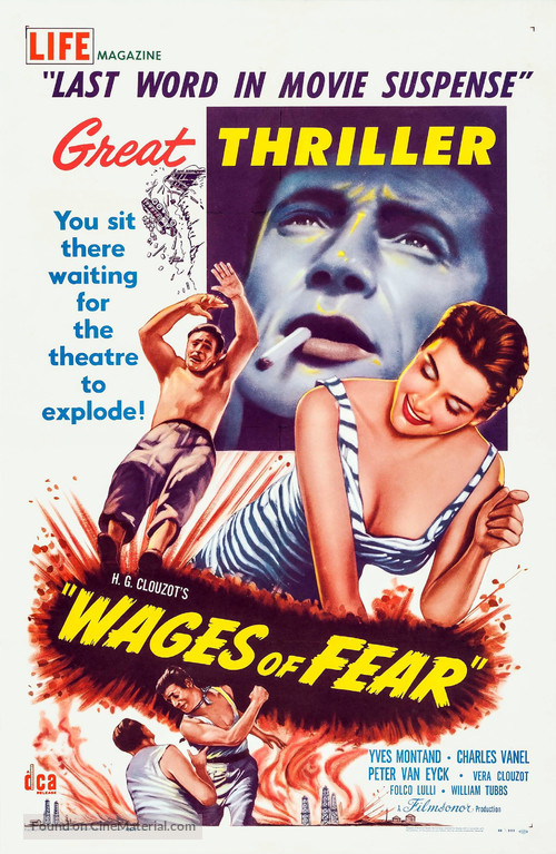 Le salaire de la peur movie poster
