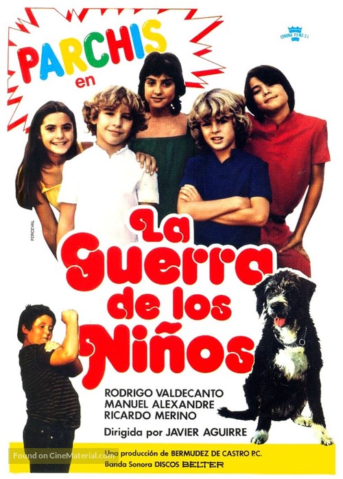 Guerra de los ni&ntilde;os, La - Spanish Movie Poster