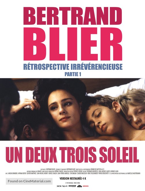 Un, deux, trois, soleil - French Re-release movie poster