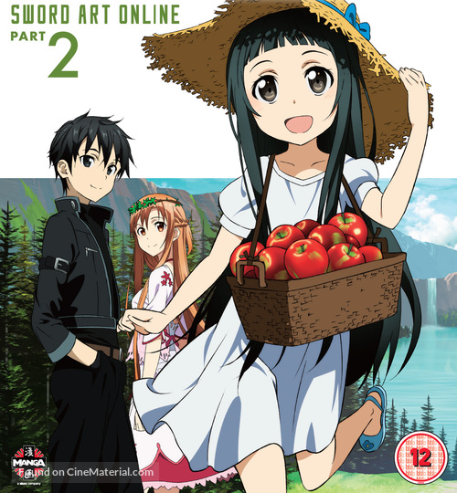 &quot;Sword Art Online&quot; - British Blu-Ray movie cover