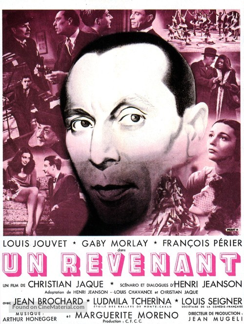 Un revenant - French Movie Poster