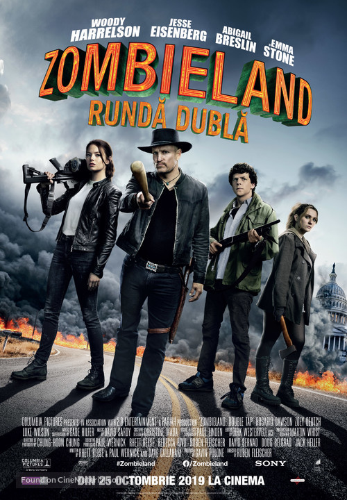 Zombieland: Double Tap - Romanian Movie Poster