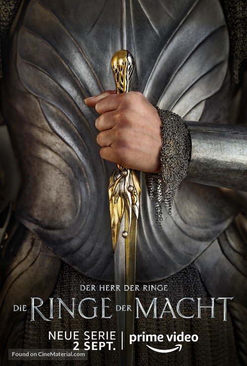 &quot;The Lord of the Rings: The Rings of Power&quot; - Danish Movie Poster