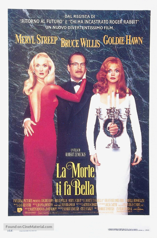 Death Becomes Her - Italian Movie Poster