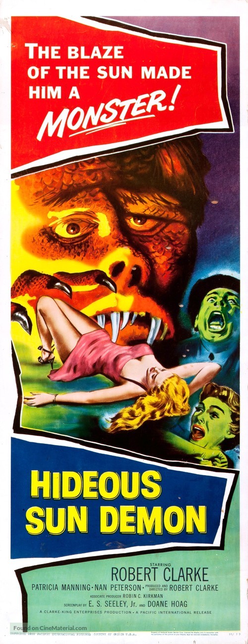 The Hideous Sun Demon - Movie Poster