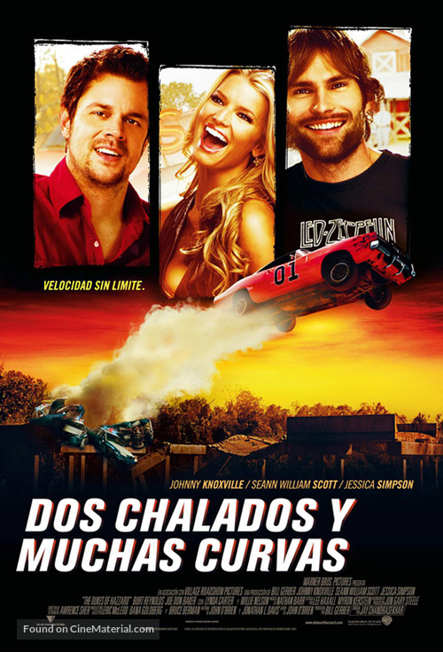 The Dukes of Hazzard - Spanish Movie Poster