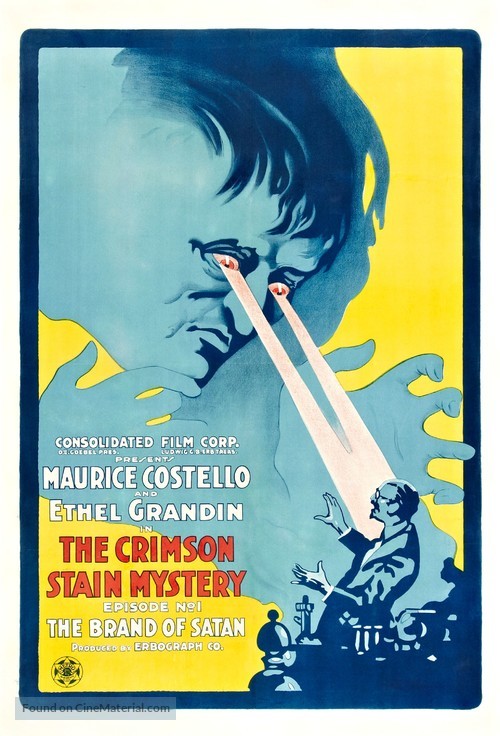 The Crimson Stain Mystery - Theatrical movie poster