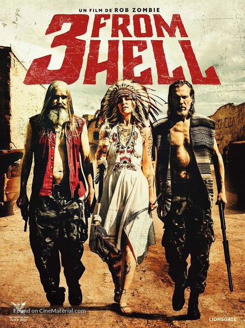 Three From Hell - French DVD movie cover
