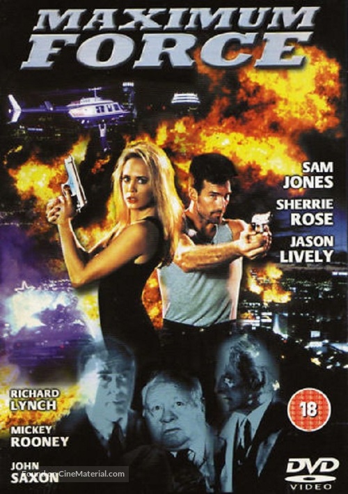 Maximum Force - British DVD movie cover