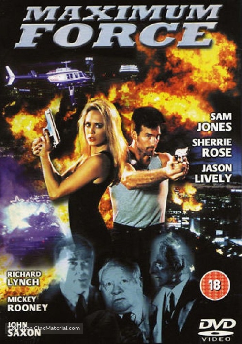 Maximum Force - British DVD movie cover