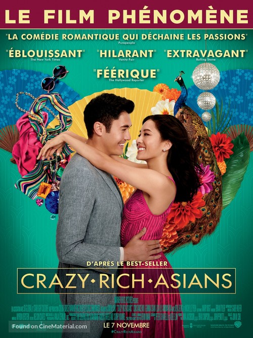 Crazy Rich Asians - French Movie Poster