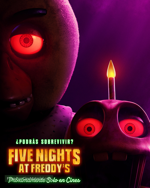 Five Nights at Freddy&#039;s - Spanish Movie Poster