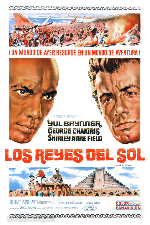 Kings of the Sun - Spanish Movie Poster