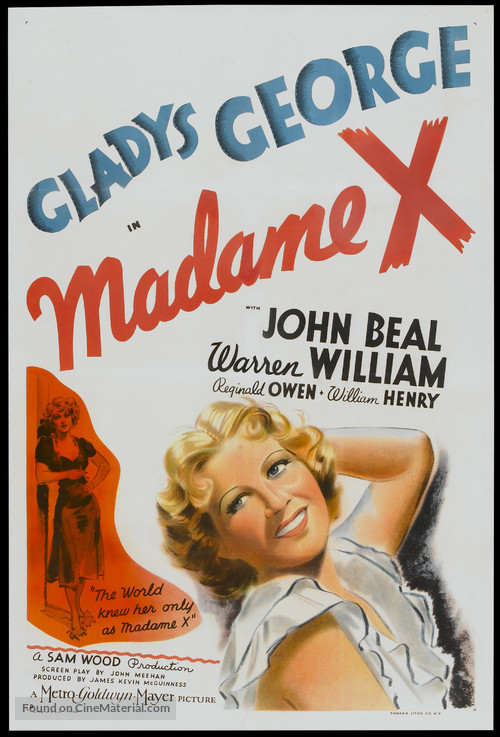 Madame X - Movie Poster