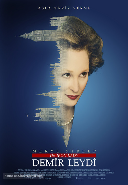 The Iron Lady - Turkish Movie Poster