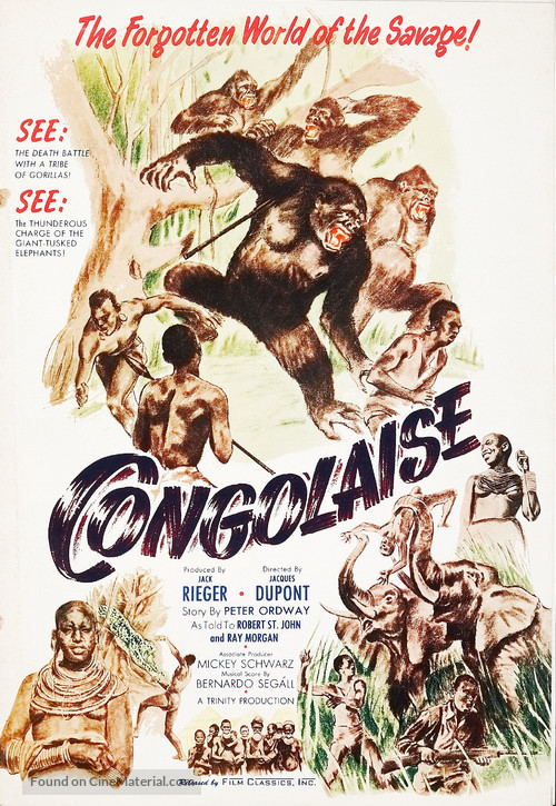 Savage Africa - Movie Poster